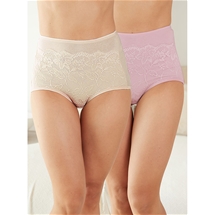 2 Pack Lace Front Brief