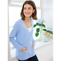 Honeycomb Knit Cardigan