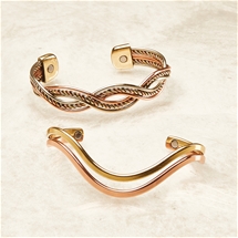 Set of 2 Copper Bracelets