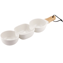 Classic 3 Part White Serve Stick