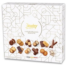 200g Desobry Luxury Belgian Biscuits Assorted