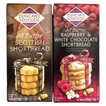 Duncans Shortbread All Butter & Raspberry Shortbread 2x200g