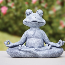 Yoga Frog Garden Ornament