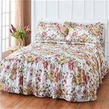 Georgia floral bedspread
