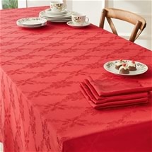 Christmas Jacquard Tablecloth