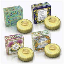 Rudy Profumi Italian Perfumed Bar Soaps 100g Set of 4