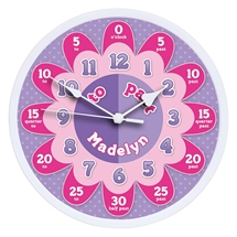 Personalised Kids Clocks