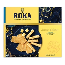 Roka Gift Box Gouda Cheese Crispies & Sticks 200g