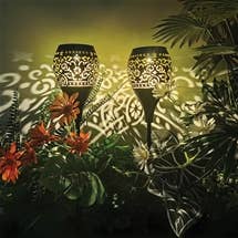 Solar Stake Light Set of 2