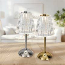 Touch LED USB Clear Lamp