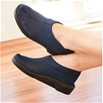 badgley mischka embellished flats