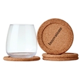 Set of 4 Cork Coasters Innovations
