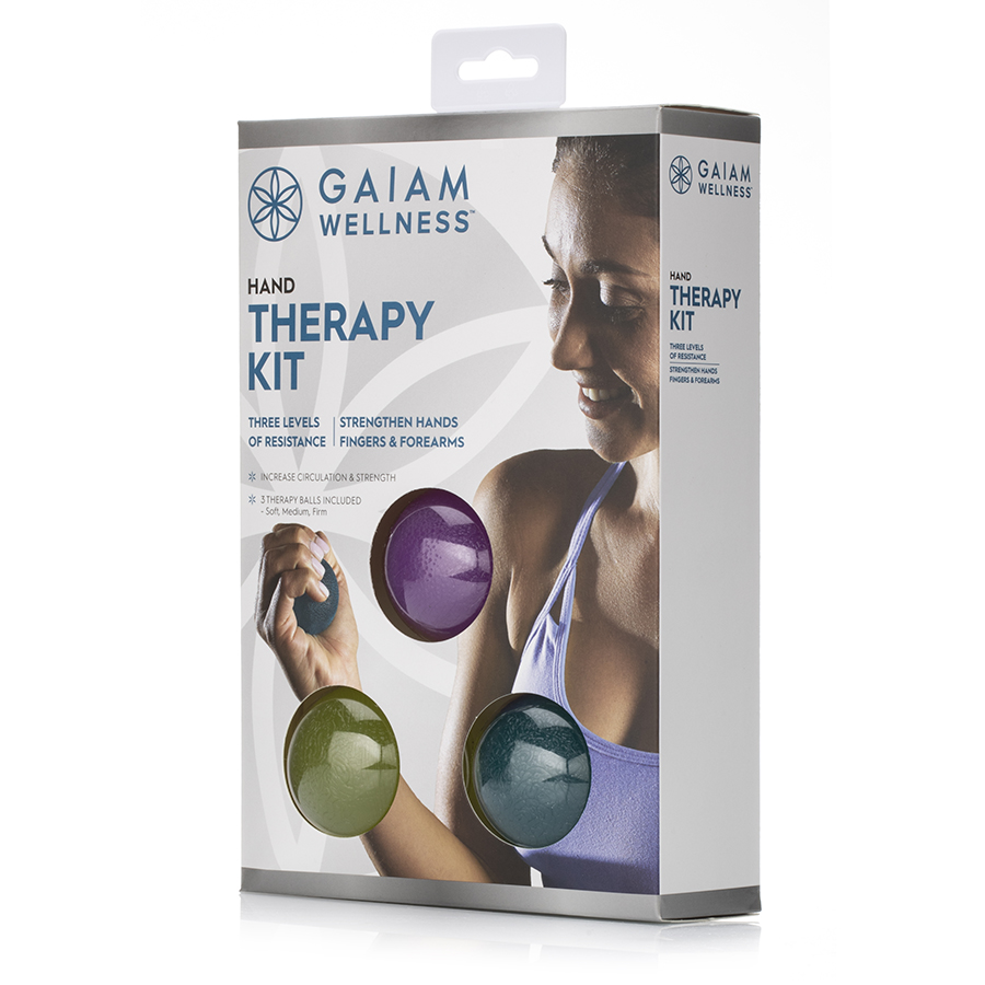 Gaiam Wellness Hand Therapy Kit Innovations