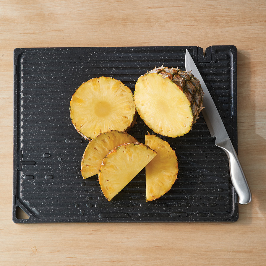 Cutting Board with Knife Sharpener Innovations