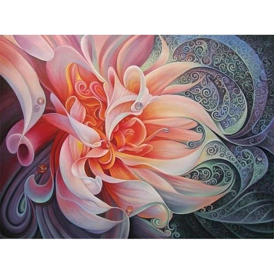 Colourful Abstract Diamond Painting Innovations