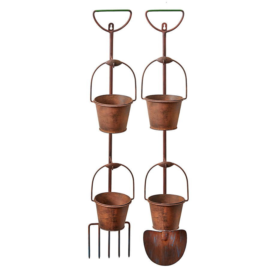Rustic Tool Planter Innovations