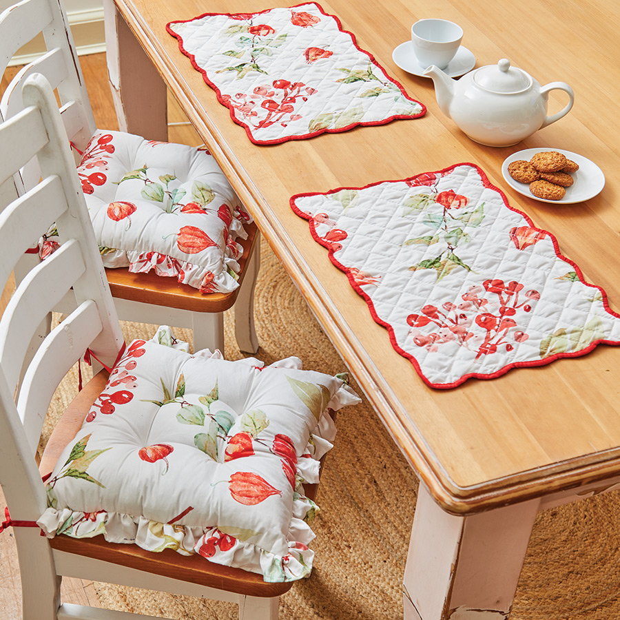 CountryStyle Chair Pads and Placemats Innovations