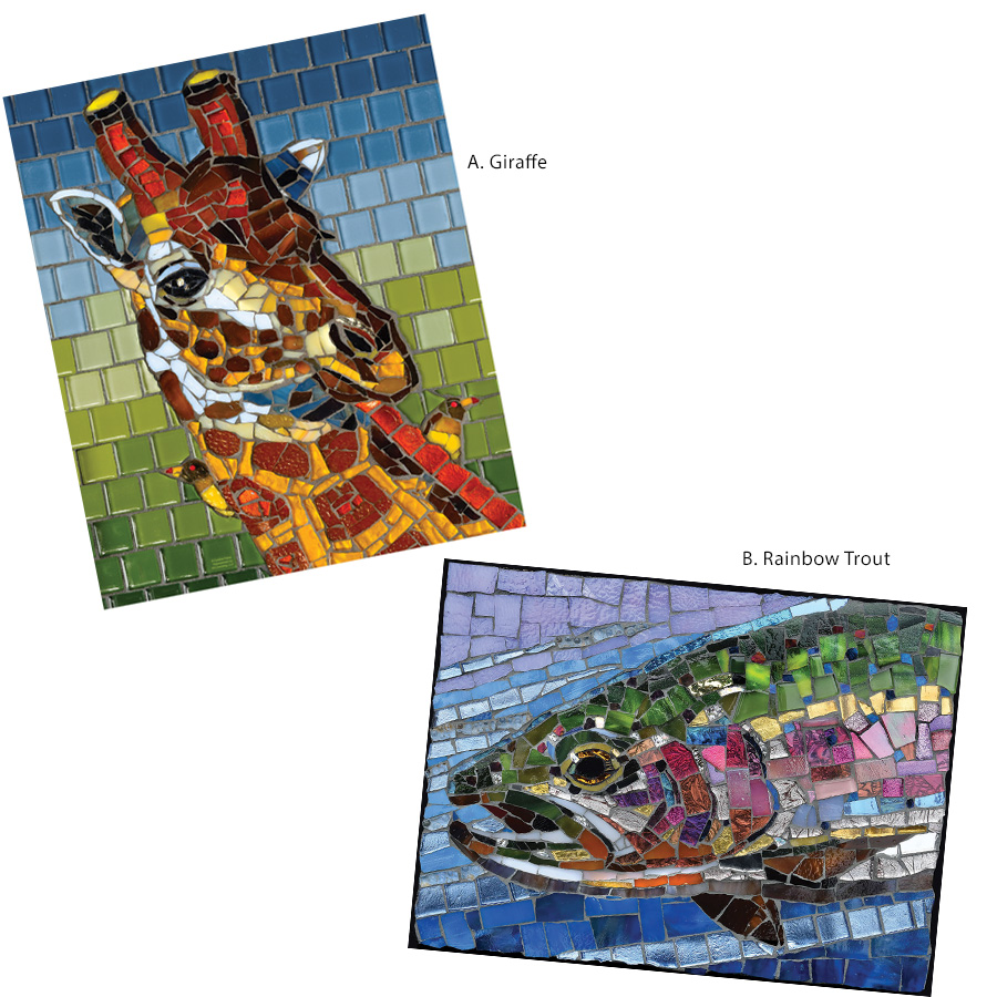 Stained Glass Puzzles 1000pc Innovations