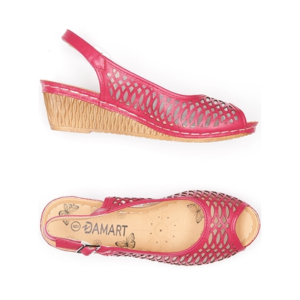 mesh slingback