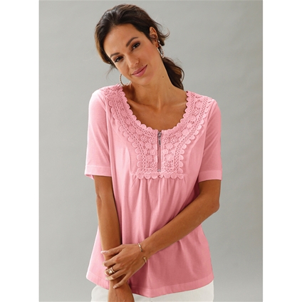 Lace Neck Top - Innovations