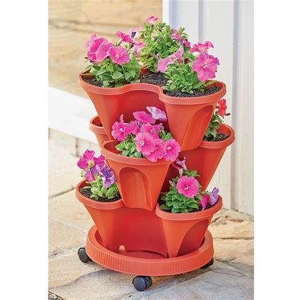Set of 3 Stackable Planters