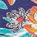 Navy Print